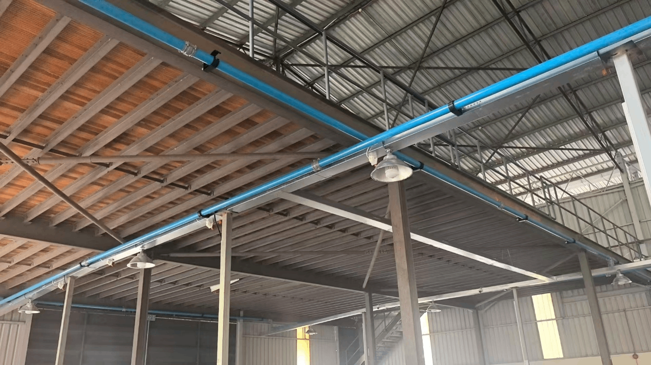 UPIPE Membekal Saluran Paip Udara Mampat Aloi Aluminium Untuk Kilang Di Malaysia