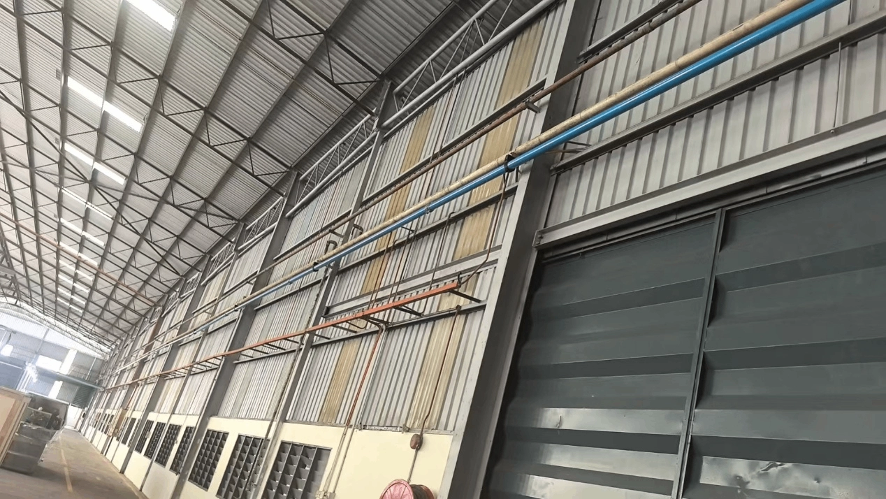Sistem Paip Udara Mampat Biru untuk Rangkaian Udara Perindustrian