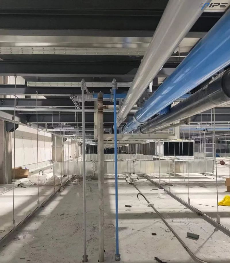 Paip Udara Aluminium Biru dalam Sistem Udara Mampat Paip Udara Aluminium Biru dalam Sistem Udara Mampat