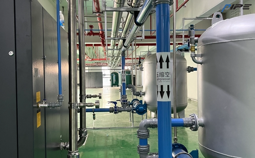 Paip Udara Aluminium Biru untuk Rangkaian Udara Mampat Tanpa Bocor Paip Udara Aluminium Biru untuk Rangkaian Udara Mampat Tanpa Bocor