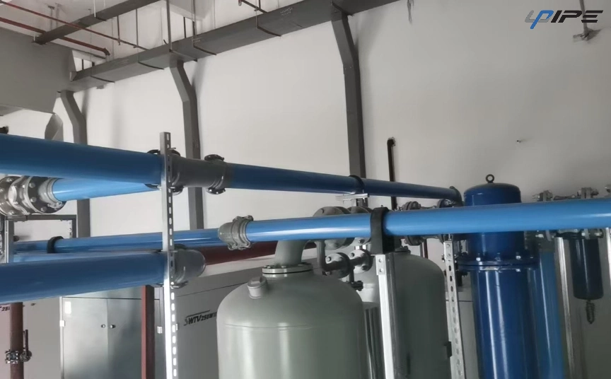 Penyelesaian Paip Udara Aluminium Biru untuk Pengagihan Udara Mampat yang Cekap Tenaga